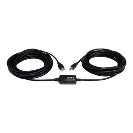StarTech.com Cable USB Activo 10m (9,15m) USB-A macho a USB-B macho para Impresoras, Scanner y Periféricos USB 2.0, Blindado