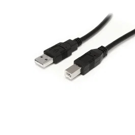 StarTech.com Cable USB Activo 10m (9,15m) USB-A macho a USB-B macho para Impresoras, Scanner y Periféricos USB 2.0, Blindado