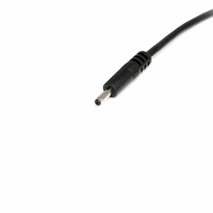 StarTech.com Cable Adaptador de Alimentación USB A a Barrel Tipo H 5V DC, 0,9 m, Negro
