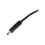 StarTech Cable Adaptador de Alimentación USB a Conector Coaxial Tipo H (Barrel 3.4mm) 5V DC Macho 90cm - Referencia USB2BARRH3F