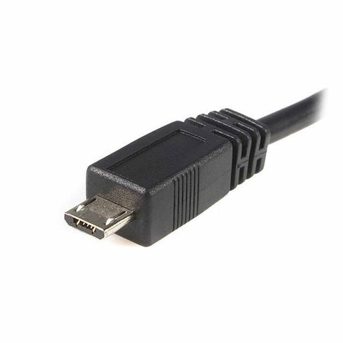Startech Cable USB A a Micro USB B de 1 metro, Negro