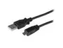 Startech Cable USB A a Micro USB B de 1 metro, Negro