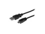 Startech Cable USB A a Micro USB B de 1 metro, Negro