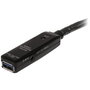 StarTech Cable Extensor Alargador Activo USB 3.0 Tipo A a Tipo A USB3AAEXT10M - 10 m - Hasta 5 Gbps - Blindado - Plug and Play