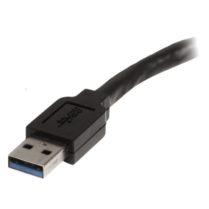 StarTech Cable Extensor Alargador Activo USB 3.0 Tipo A a Tipo A USB3AAEXT10M - 10 m - Hasta 5 Gbps - Blindado - Plug and Play