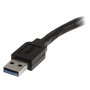 StarTech Cable Extensor Alargador Activo USB 3.0 Tipo A a Tipo A USB3AAEXT10M - 10 m - Hasta 5 Gbps - Blindado - Plug and Play