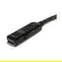 StarTech Cable Activo Extensor USB 3.0 SuperSpeed de 10 metros (USB-A Macho a Hembra) Negro - USB 3.2 Gen 1 - 5 Gbit/s