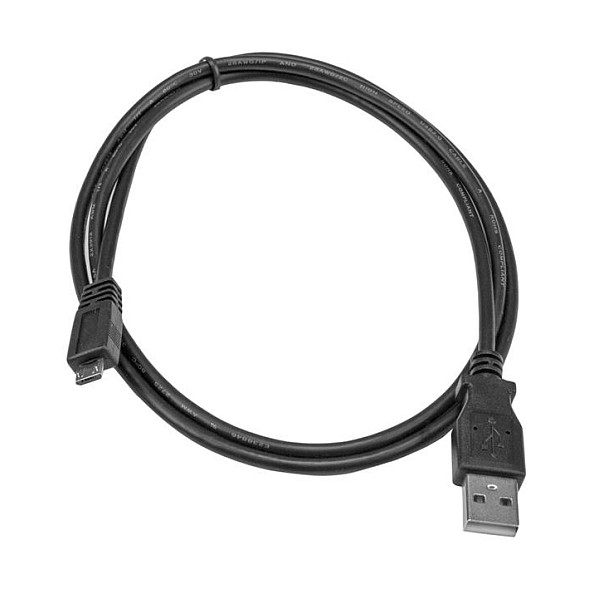 Cable USB a Micro USB Startech UUSBHAUB2M USB A Micro USB B Negro