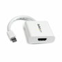 Startech Adaptador Mini-DisplayPort a HDMI MDP2HDW Blanco
