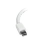 Startech Adaptador Mini-DisplayPort a HDMI MDP2HDW Blanco