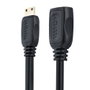 StarTech Adaptador Mini HDMI a HDMI 4K 12,5 cm - Cable para Cámara DSLR, Tablet y Portátil
