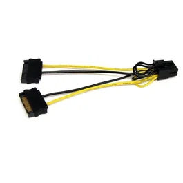 StarTech.com Adaptador SATA a PCI Express 8 Pines 15cm para Tarjeta Gráfica