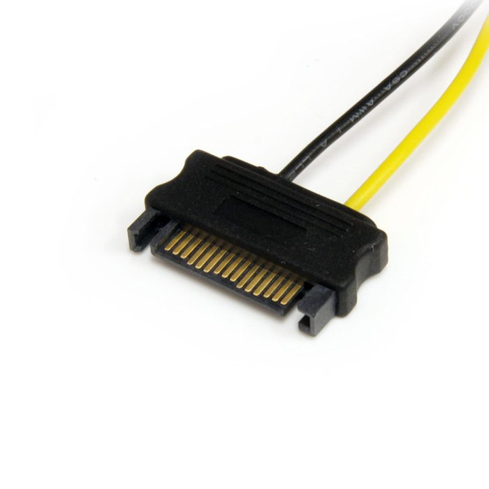 Startechcom Cable Adaptador SATA a PCI Express 6 Pines 15,2 cm 18AWG SATPCIEXADAP