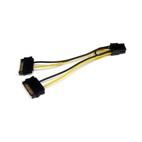 Cable de Alimentación Startech SATPCIEXADAP Cable de Alimentación Startech SATPCIEXADAP