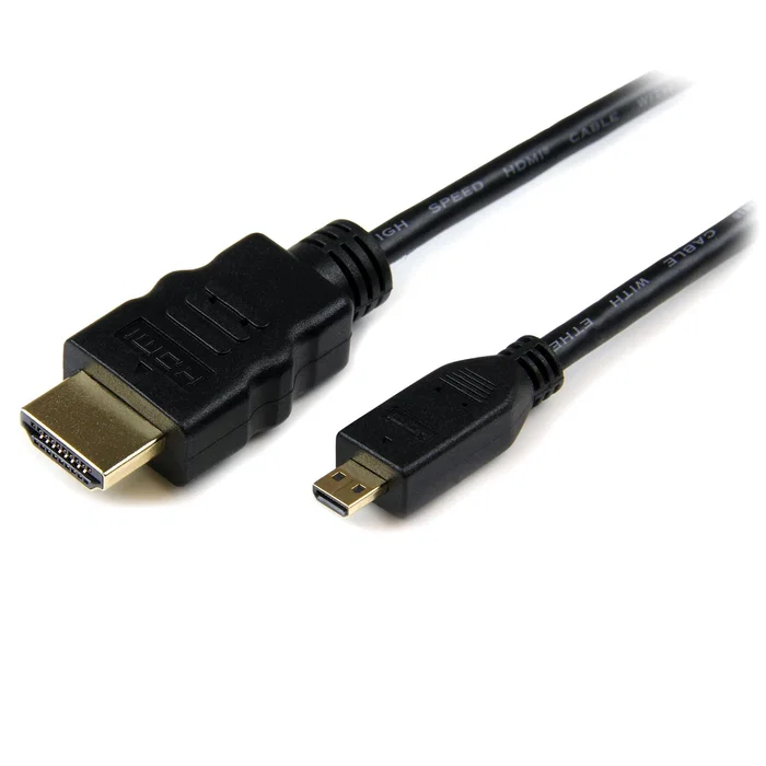 StarTech.com Cable Micro HDMI a HDMI de 50cm con Ethernet y 4K, Negro StarTech.com Cable Micro HDMI a HDMI de 50cm con Ethernet y 4K, Negro
