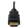 StarTech.com Cable Micro HDMI a HDMI con Ethernet - 0.5m/50cm - Alta Velocidad - 4K 30Hz - HDMI 1.4 - ARC - 3D - Negro