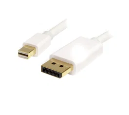 StarTech.com 2m Mini DisplayPort a DisplayPort 1.2 Cable Adaptador M/M 4K UHD Blanco
