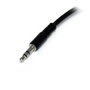 StarTech.com Adaptador Divisor de Audio 3.5mm Macho a 2x Hembra, Cable 20cm, Compatible con PC, Smartphone, Tablet