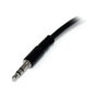 StarTech.com Adaptador Divisor de Auriculares Mini-Jack 3,5mm Macho a 2x Hembra
