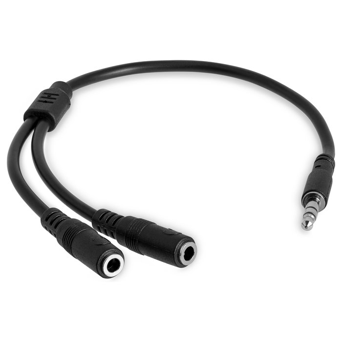 StarTech.com Adaptador Divisor de Auriculares Mini-Jack 3,5mm Macho a 2x Hembra StarTech.com Adaptador Divisor de Auriculares Mini-Jack 3,5mm Macho a 2x Hembra