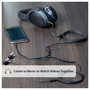 StarTech.com Adaptador Divisor de Auriculares Mini-Jack 3,5mm Macho a 2x Hembra