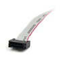 StarTech.com Adaptador de Serie DB9 a IDC 10 Pines Perfil Bajo 0.4m