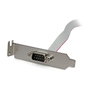 StarTech.com Adaptador de Serie DB9 a IDC 10 Pines Perfil Bajo 0.4m