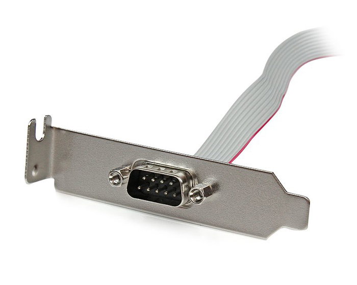 Adaptador Startech PLATE9M16LP IDC DB9