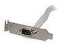Adaptador Startech PLATE9M16LP IDC DB9