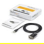 StarTech Adaptador USB a Null Modem RS232 DB9 Serial DCE con Cable FTDI, 1 Puerto