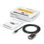 StarTech ICUSB232FTN Cable Adaptador USB a Módem Nulo Serie RS232 DB9 DCE
