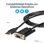 StarTech ICUSB232FTN Cable Adaptador USB a Módem Nulo Serie RS232 DB9 DCE