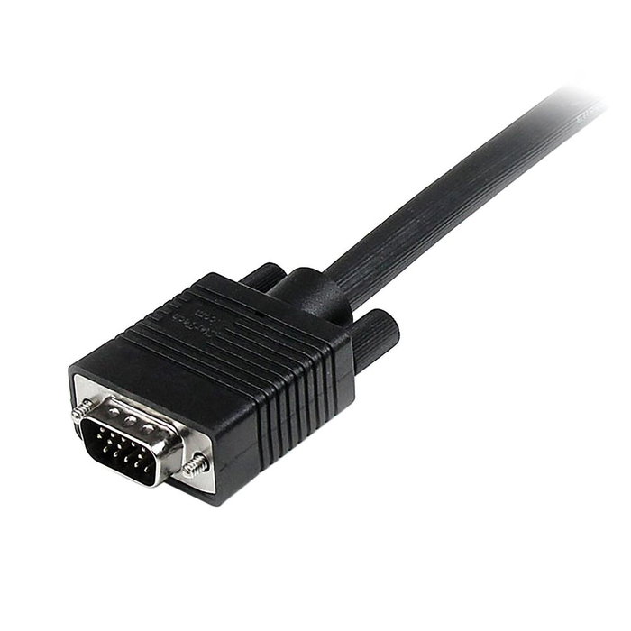 Startech Cable VGA 2m HD15 Macho a Macho Negro para Monitor Ordenador Proyector Startech Cable VGA 2m HD15 Macho a Macho Negro para Monitor Ordenador Proyector