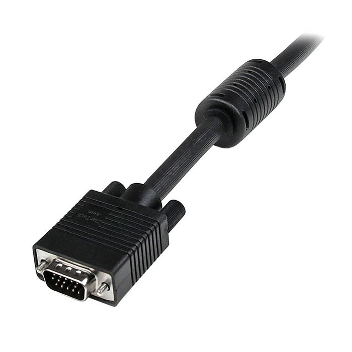 Startech Cable VGA 2m HD15 Macho a Macho Negro para Monitor Ordenador Proyector Startech Cable VGA 2m HD15 Macho a Macho Negro para Monitor Ordenador Proyector