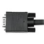 Startech Cable VGA 2m HD15 Macho a Macho Negro para Monitor Ordenador Proyector