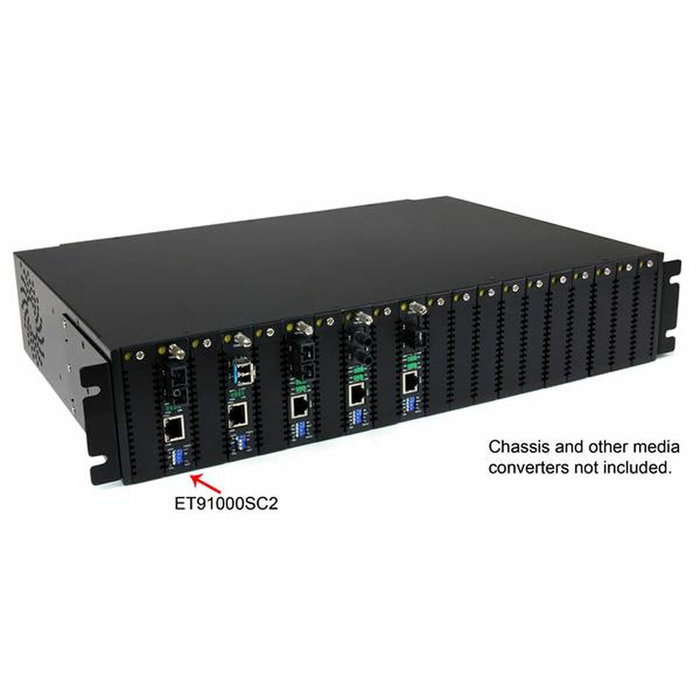 StarTech.com Conversor de Medios Gigabit Ethernet a Fibra Multi Modo Conector SC - 550m StarTech.com Conversor de Medios Gigabit Ethernet a Fibra Multi Modo Conector SC - 550m