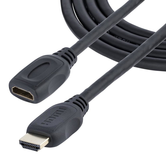 StarTech.com Cable de Extensión HDMI 2m Macho a Hembra Ultra HD 4K HDEXT2M