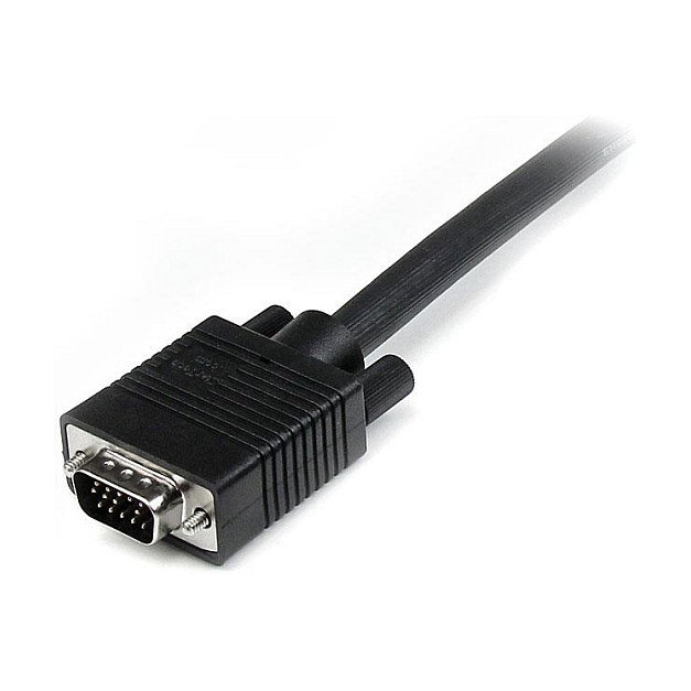 StarTech Cable VGA HD15 Macho a Macho 5m Alta Resolución 1920x1200 Negro