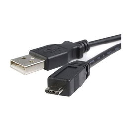 StarTech Cable USB 2.0 A-Macho a Micro B 3 m - Compatible con Dispositivos Android, GPS, Cámaras y Más