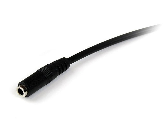 Cable Alargador Jack (3,5 mm) Startech MUHSMF2M 2 m Cable Alargador Jack (3,5 mm) Startech MUHSMF2M 2 m