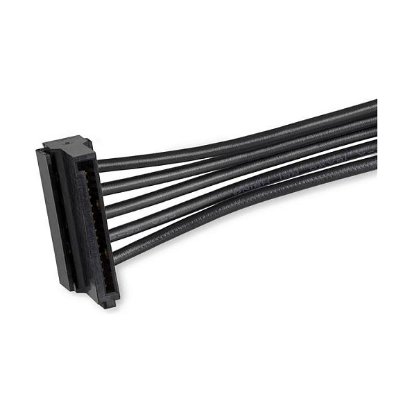 StarTech Cable divisor de alimentación SATA 1 macho a 4 hembra, 40 cm StarTech Cable divisor de alimentación SATA 1 macho a 4 hembra, 40 cm