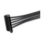 StarTech Cable divisor de alimentación SATA 1 macho a 4 hembra, 40 cm