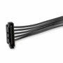 StarTech Cable divisor de alimentación SATA 1 macho a 4 hembra, 40 cm