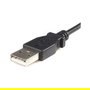 StarTech Cable Micro USB 2.0 A a Micro B 0.5m Negro para carga y datos - Conector macho a macho