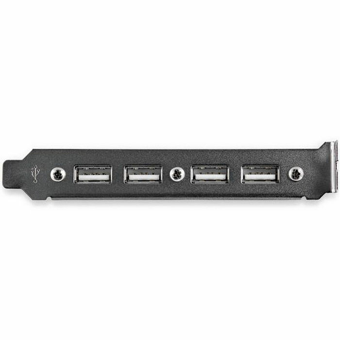 StarTech USBPLATE4 Bracket de 4 puertos USB 2.0 con conexión a placa base