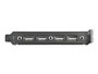 StarTech.com Bracket Panel de 4 Puertos USB 2.0 Tipo A - 2 Conectores IDC Internos para Ampliación en PC de Sobremesa