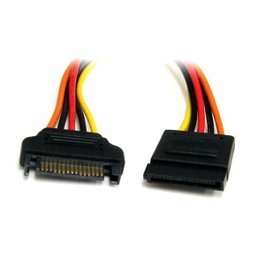 StarTech.com Cable de Extensión de Alimentación SATA de 15 pines, 30 cm, SATAPOWEXT12