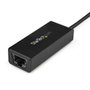 Startech Adaptador USB 3.0 a Ethernet Gigabit RJ45 USB31000S Tarjeta de Red Externa