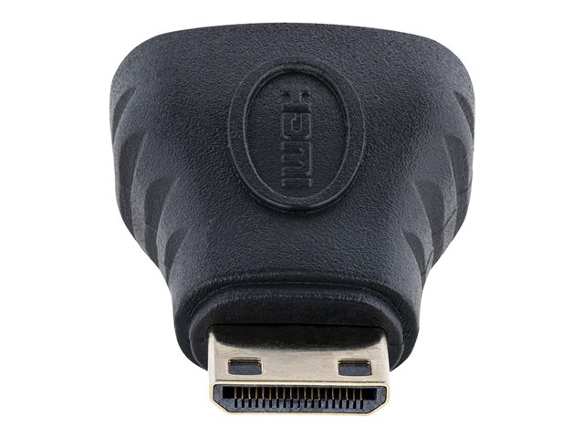 StarTech.com Adaptador Mini HDMI Macho a HDMI Hembra HDACFM Negro