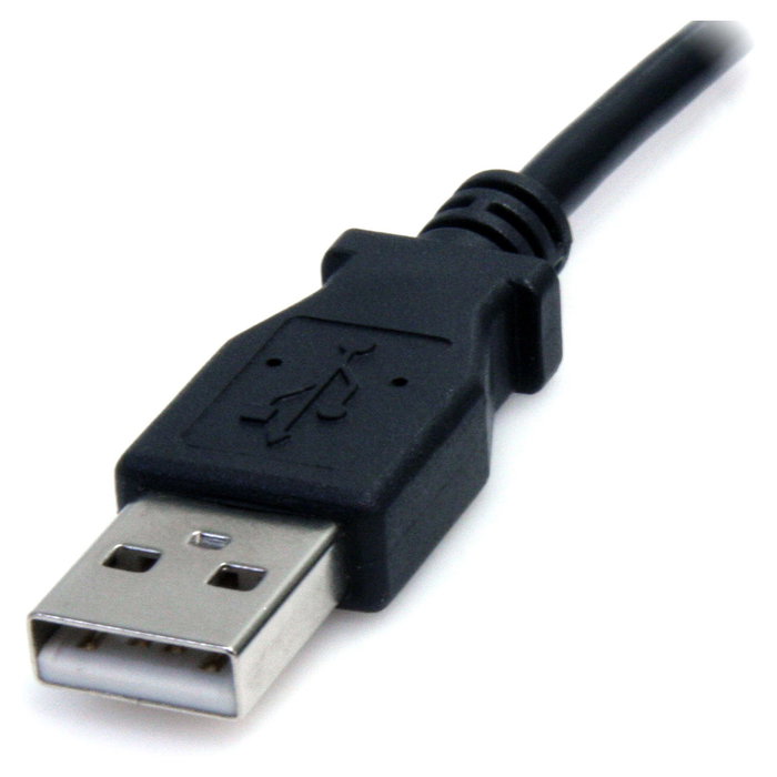 Startech Cable USB-A a conector DC coaxial tipo M 5,5mm 5V 2m Negro
